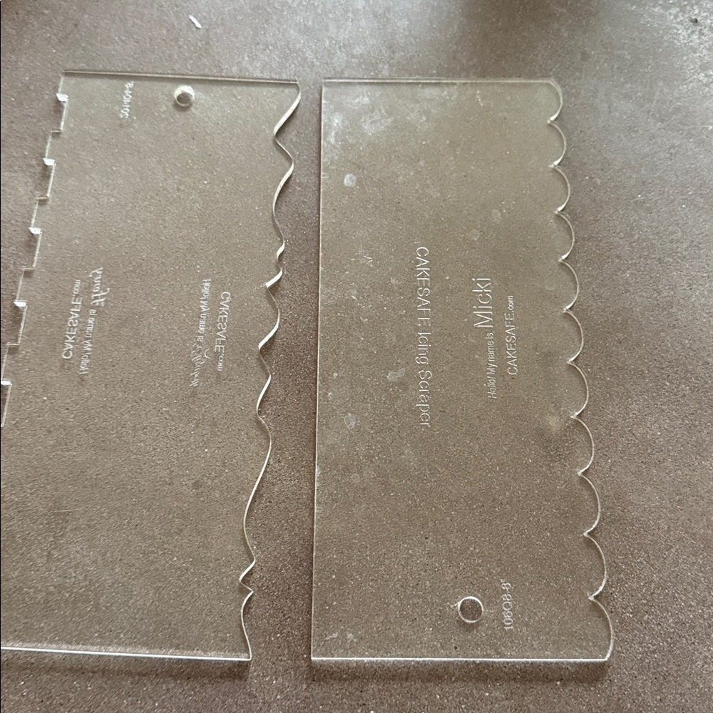 Cake Safe Authentic  Acrylic Discs - Picture 4 of 4